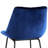 Upholstered Counter Stool with Metal Frame