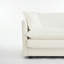 Fauteuil d'appoint en chenille moderne avec repose-pieds Comfy
