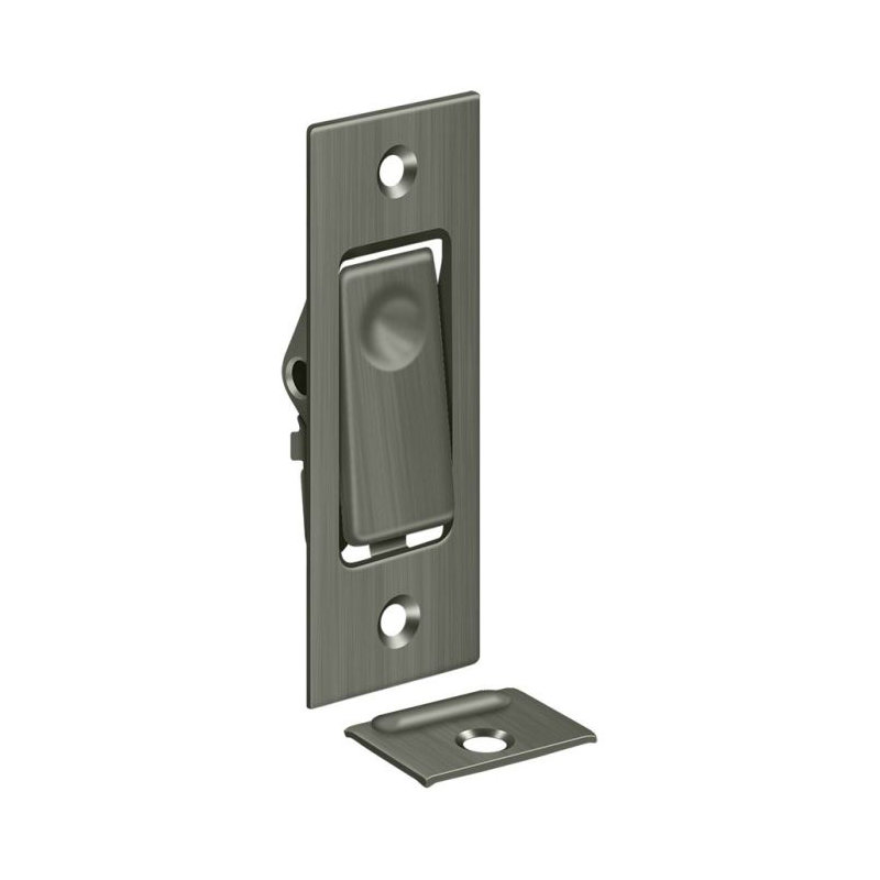 Pocket Door Hardware, Antique Nickel