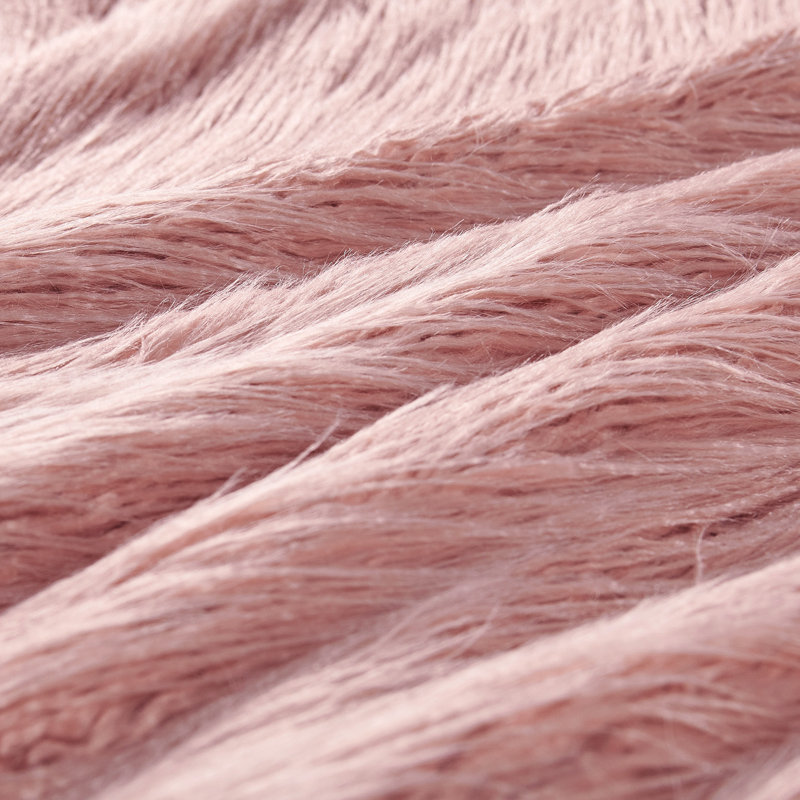 Throw Blanket, Coral Pink