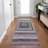 Machine Washable Indoor/Outdoor Xhevrie Blush Rug-1463320884
