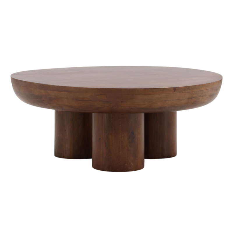 Bruce Solid Wood Single Coffee Table