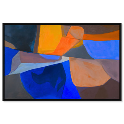 Patchwork Dream III Canvas Abstract Print by Oliver Gal, Black Frame, 15 x 10