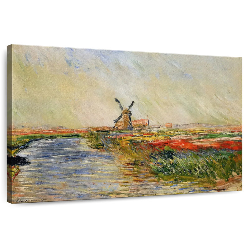 Alvord, champ de tulipes aux Pays-Bas, 1886, H 16 po x l 24 po