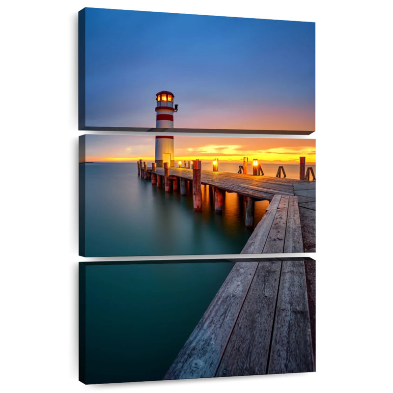 Podersdorf Lighthouse Jetty, H 32" x l 20"