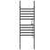 Leaning Towel Warmer Rack Large Capacity Leaning Design Towel Rack with Easy Setup Frame