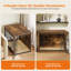Metal Pet Crate with 2 Doors-1039572418
