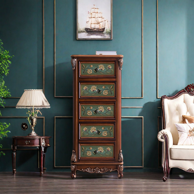 American Country Style Accent Chest