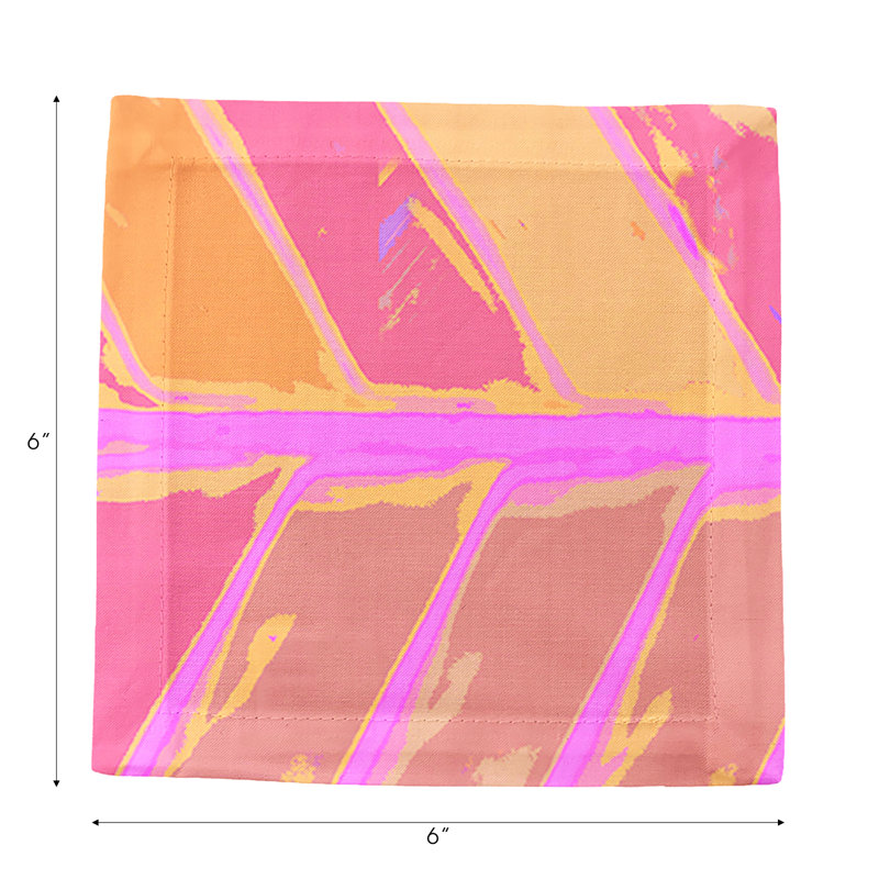 Square Napkins, Orchid