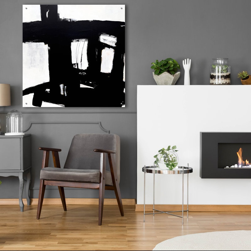 «Vetratta» par Jeffrey Tover, H 36 po x l 36 po x P 0,2 po