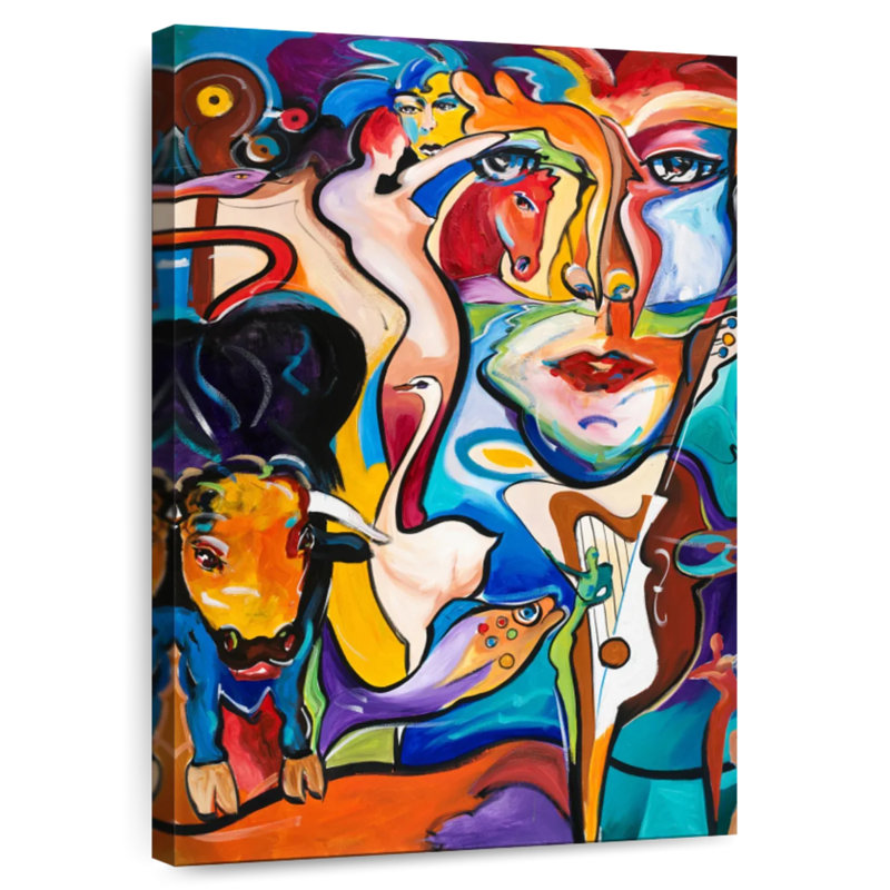 Leisha Mirage Abstract, 30" H x 20" W