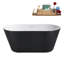 Baignoire autoportante 54 "avec drain interne Streamline-112235370