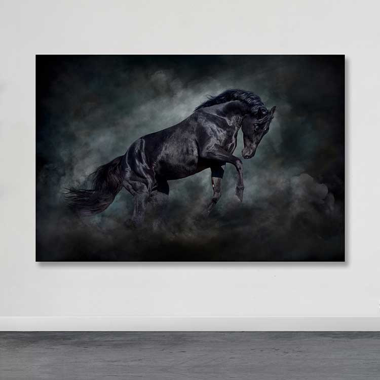 Peinture décorative sur toile