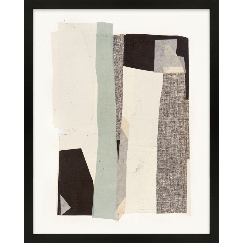«Lise This Way To Spring» par Driftway Studio - Art mural encadré, Cadre noir, H 50 po x l 40 po x P 1,25 po