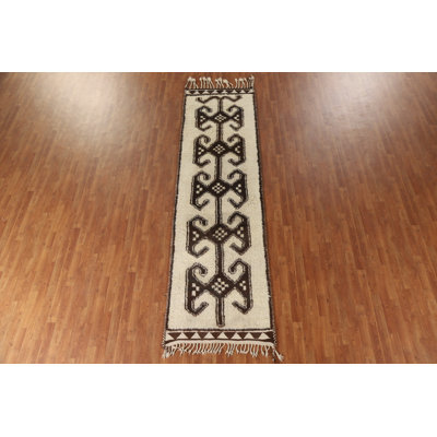 Push Anatolian Natural Dye Runner Rug 3x11