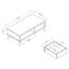 Table basse Tapia
