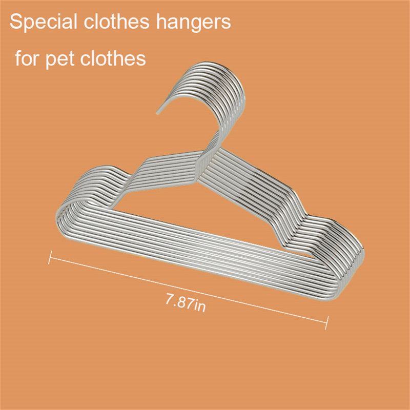 Mini cintres en métal Petluxe, 20