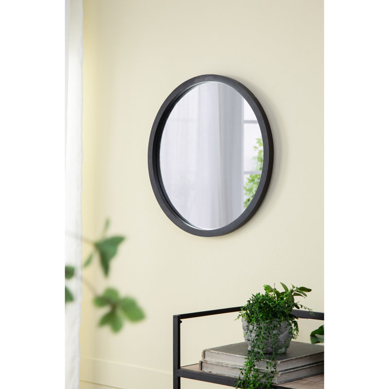 Miroir mural 20 po X, 19,49 po x 19,57 po, Noir
