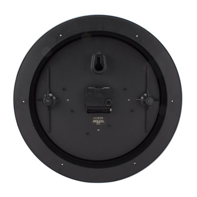  14 Inch Savannah Brown Silent Sweeping Analog Quartz Wall Clock
