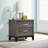 Stephan Grey Oak 2-Drawer Nightstand