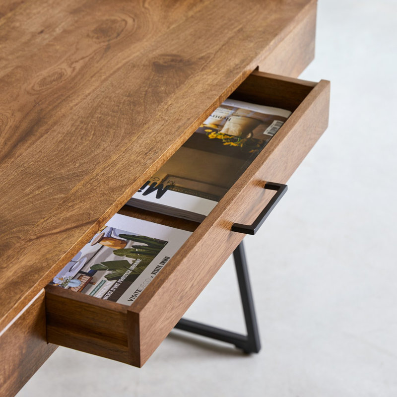 Hedda Solid Wood Writing Desk