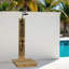 Cascade de douche au sol onyx