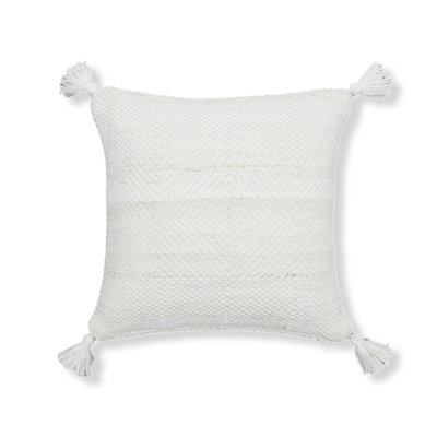 Sierra Tassels Outdoor Reversible Throw Pillow