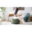 63.5cm Wide Round No Pattern Footstool Ottoman-299197912