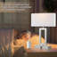 Ensemble de 2 lampes de table avec 2 ports USB, 3 lampes de chevet à commande tactile à intensité variable, lampe de table moderne pour le salon, table de chevet avec ampoules incluses-223191862-223191863