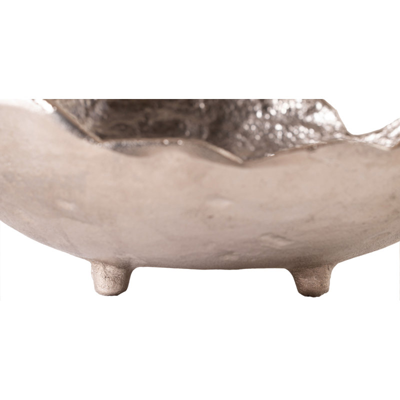 Bol en aluminium Calyx Silver, Silver