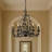 Contemporary Dark Bronze Leaf Chandelier Elegant Interior Lighting With Crystal Accents For Dining Room Living Room-837273635