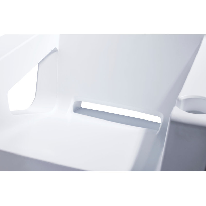 Bask Outdoor Lounge Chair, Highcloud White