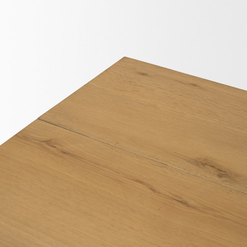 West Solid Wood Coffee Table, Brown