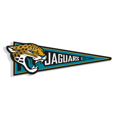 NFL Jacksonville Jaguars Pennant Sign