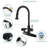 Topcraft Single-Hole Single-Handle Pull-Down Kitchen Faucet With Base Plate-125501514