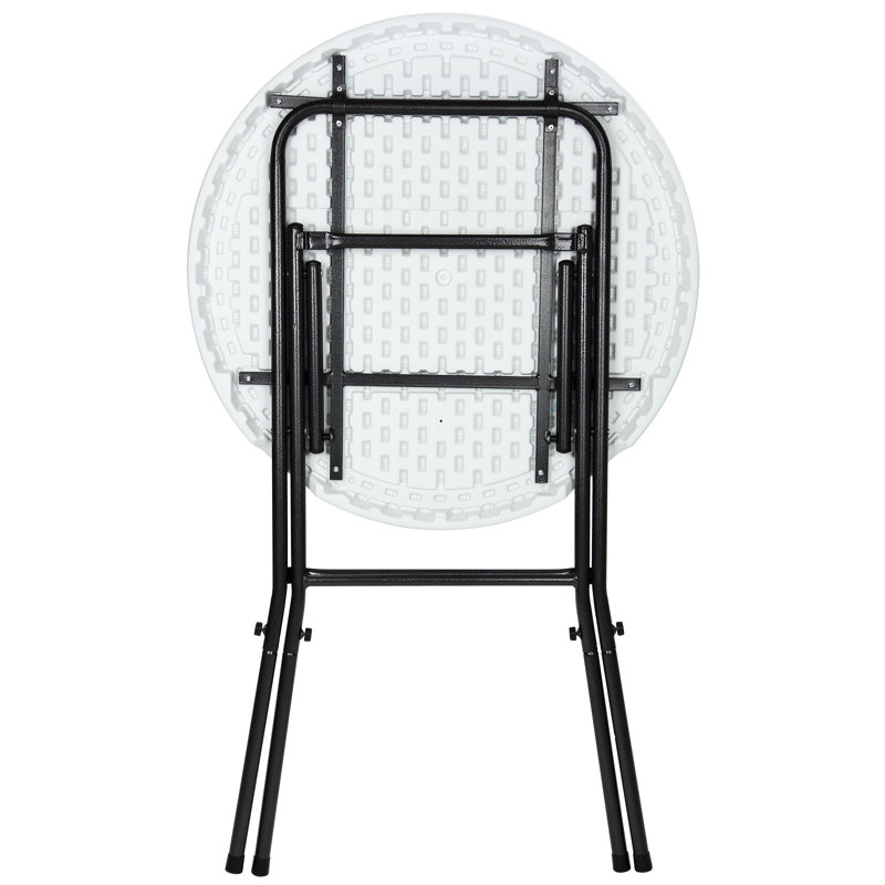 Round Metal Base Dining Table