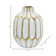 Stoneware Ceramic Vase Modern Decorative Accent with Sculptural Design