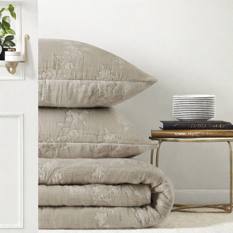 Ensemble de courtepointe en coton Premium Premium