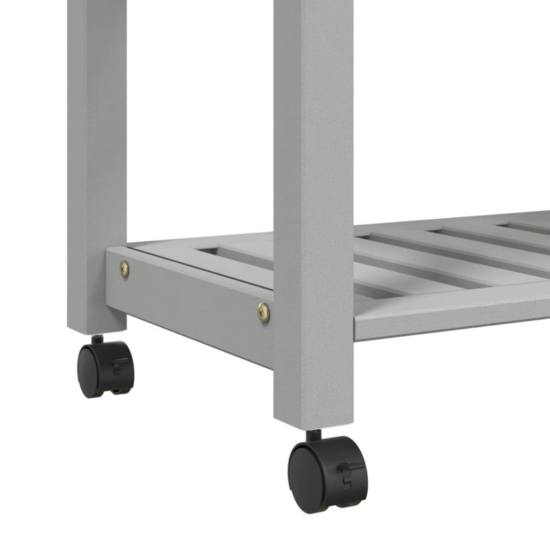 Kitchen Serving Cart, Grey