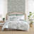 Laura Ashley Toile Delight Cotton Reversible Comforter Bonus Set-109049397-102291711