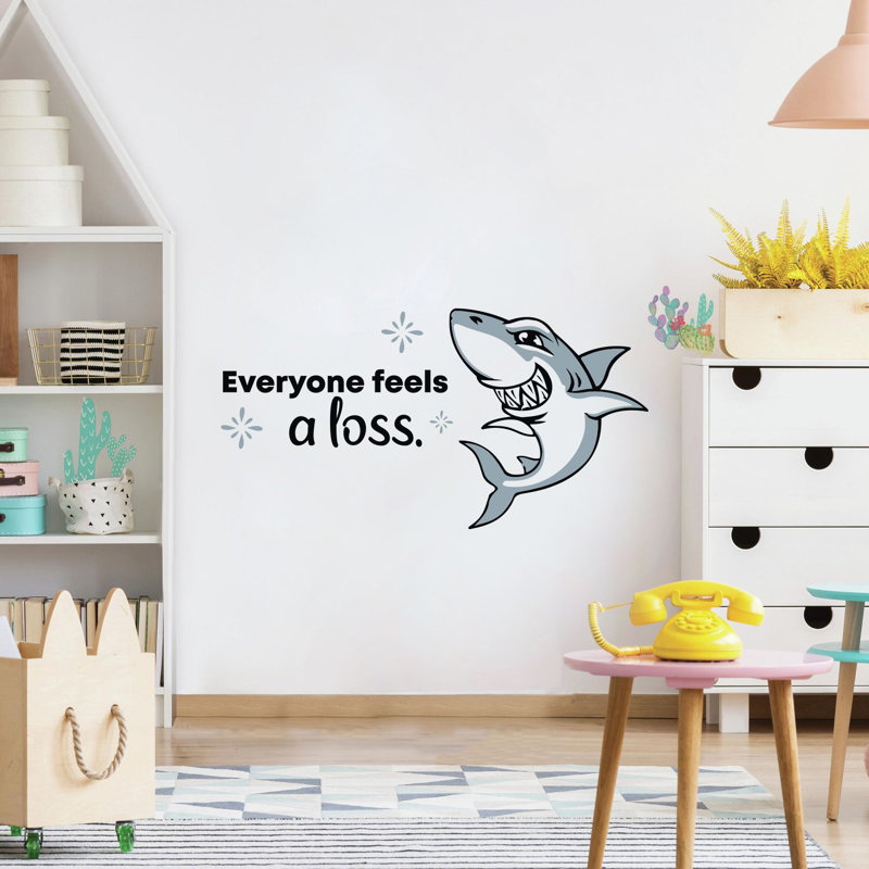 Text & Numbers Wall Decal, 8" H x 10" W x 0.05" D