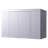Elite 10 ft. W x 4 ft. D Galvanized Steel Portable Storage Shed