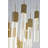 Modern 41 Light Hanging Crystal Flushed Chandelier