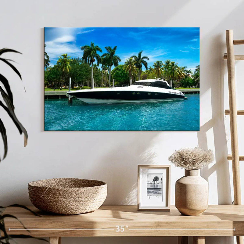 Mehar Yacht en Floride, H 16 po x l 24 po
