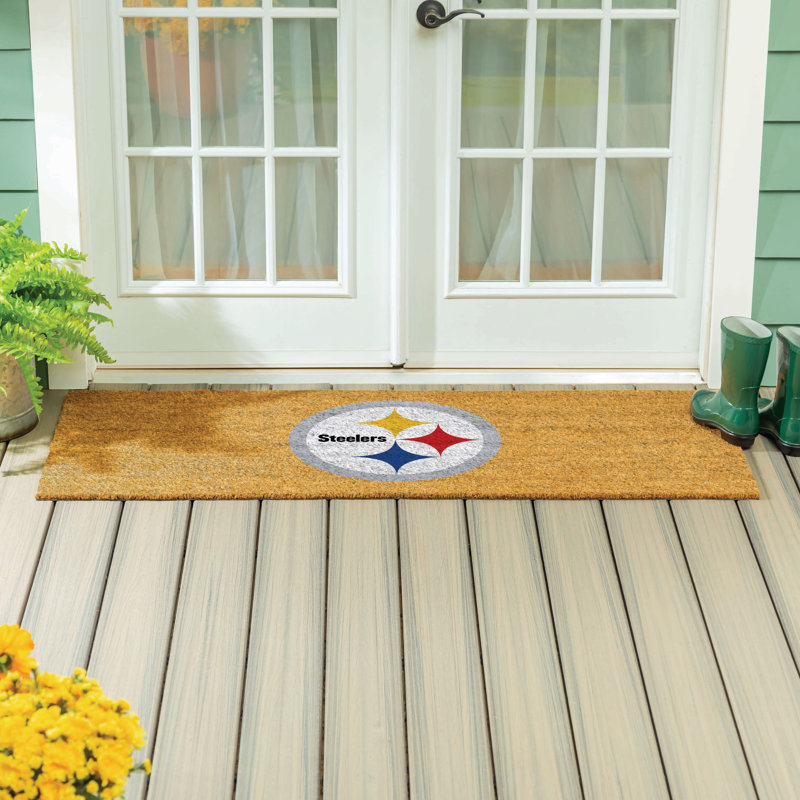 Très grand tapis couleur coco Pittsburgh Steelers, 60 po x 24 po