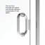 Porte de douche encadrée l 57 po x H 72,13 po Infinity-16968458-17243243