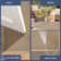 Bordy Machine Made Rectangle 3'3" x 4'11" Polypropylene Indoor / Outdoor Use Area Rug in Brown/Black