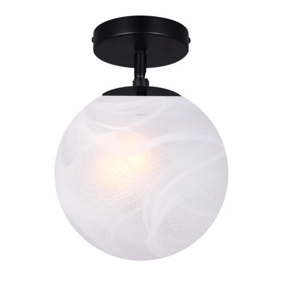 Plafonnier semi-encastré 1 lumière Mackenna