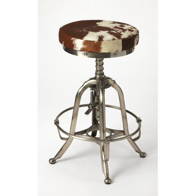 Donovan Hair-On-Hide 22" Bar Stool