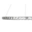 Ranshaw - Light Silver LED Shaded Pendant